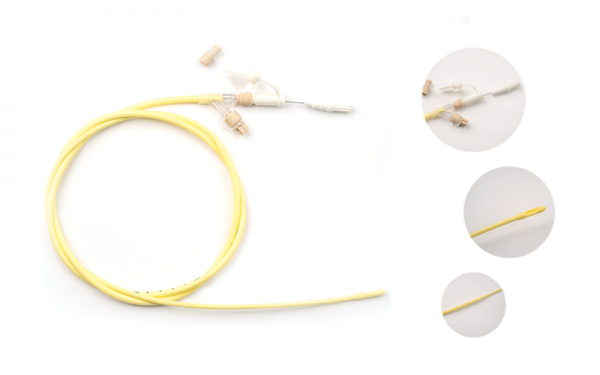 Bullet-tip nasogastric feeding tube (Dual-lumen)